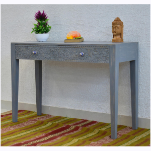 Evan Carving Console Hall Table